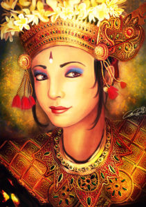 Ilustrasi: Lukisan Penari Bali